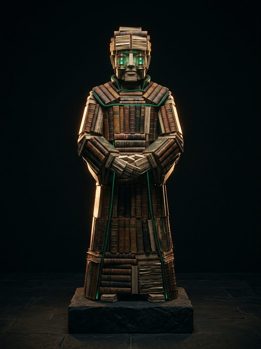 Museum portrait of THE LIBRARIAN